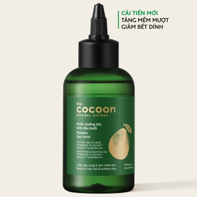 Nước dưỡng tóc tinh dầu bưởi Cocoon ngăn ngừa gãy rụng và hỗ trợ mọc tóc 140ml