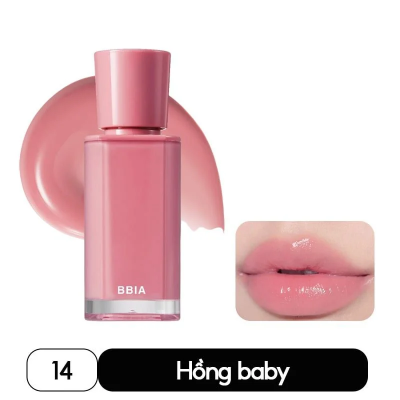 Son Tint Bóng Thuần Chay Bbia Glow Tint 3.2g, Mẫu 14 Daily Bottle
