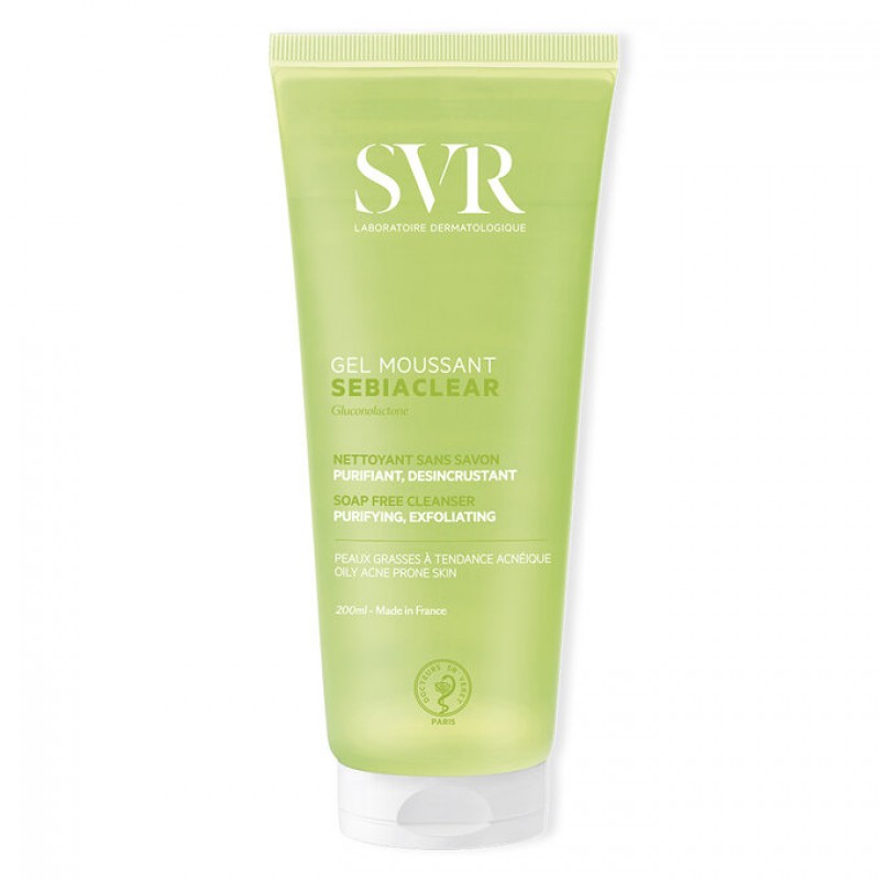 Gel Rửa Mặt SVR Không Chứa Xà Phòng Cho Da Dầu 200ml